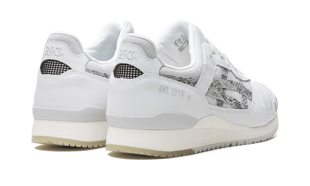 ASICS MENS Atmos x Gel Lyte 3 OG "White Python" 1201A807 100 from Stadium Goods