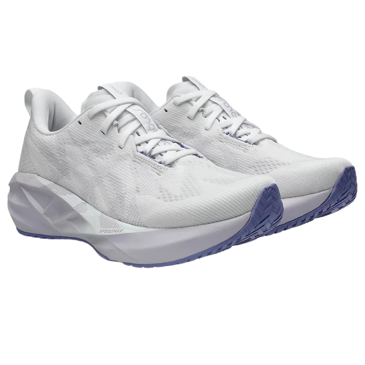 Asics Novablast 5 White / Lilac Hint 1012B765-103 Women's Size 10