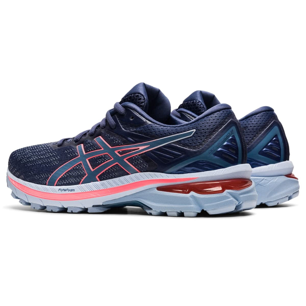 ASICS Women's GT-2000 9 Trail Running Shoes , Size 6.5 US ( Standard ), Thunder Blue/Storm Blue( LIMITED EDITION ) - overpronation