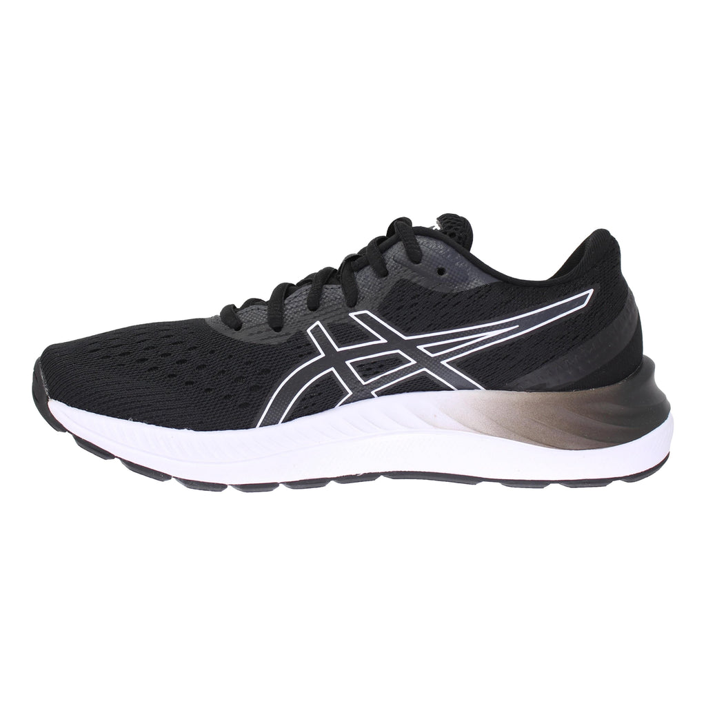 ASICS Women's Gel-Excite 8 Running Shoes, 6.5, Black/White