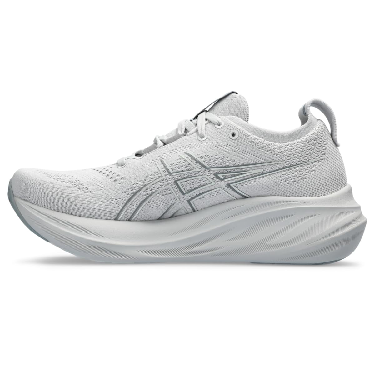 ASICS Women's Gel-Nimbus 26 Running Shoes, Size 6 US ( Standard ) , Concrete/Pure Silver