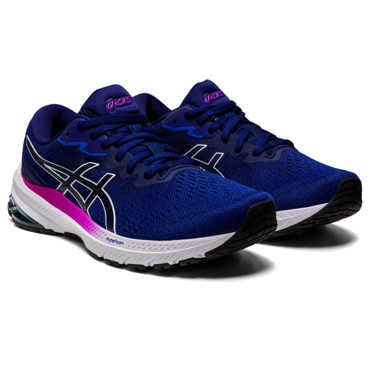 ASICS Women's GT-1000 11 Trail Running & Training shoes, Size 12 US ( WIDE ), Lapis Lazuli Blue/Soft Sky