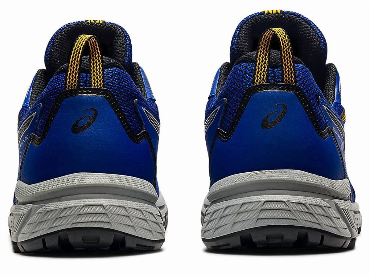 ASICS Men's Gel-Venture 8 Everyday Trail Shoes, Size 9 US ( EXTRA WIDE ), Monaco Blue/Black- Water Resistant