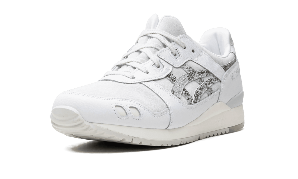 ASICS MENS Atmos x Gel Lyte 3 OG "White Python" 1201A807 100 from Stadium Goods