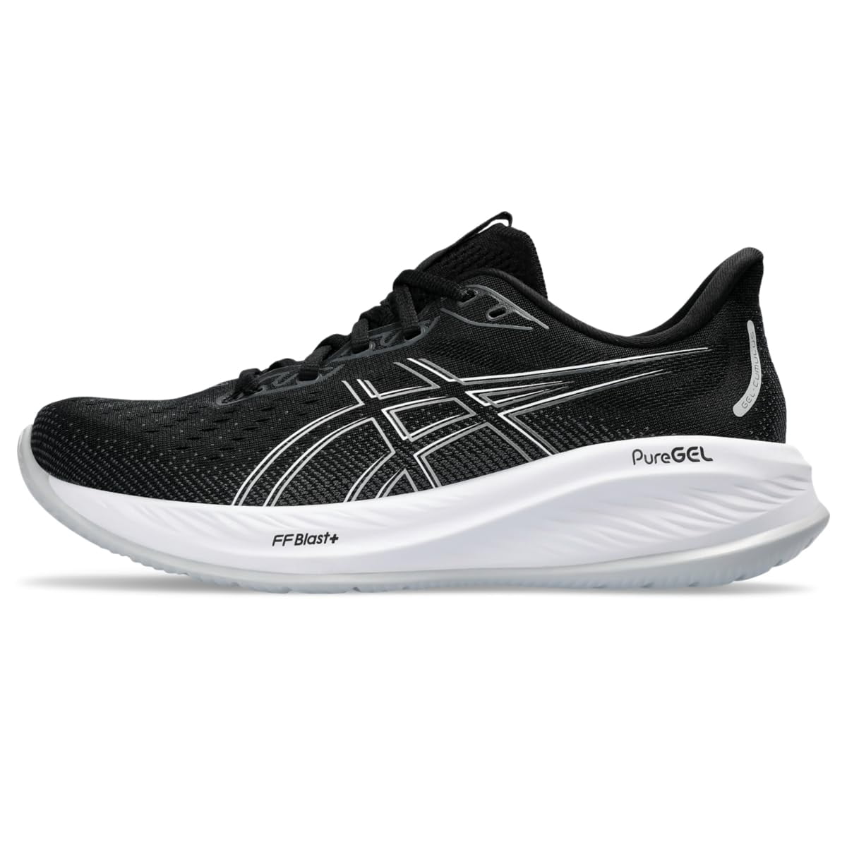 ASICS Women's Gel-Cumulus 26 Running Shoes, 7 US ( WIDE ), Black/Concrete
