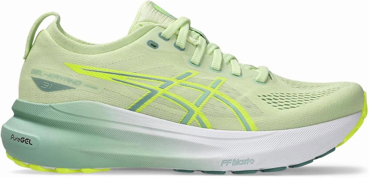 ASICS Women's Gel-Kayano 31 Running Shoes, Cool Matcha/Light Celadon, US 8 Wide
