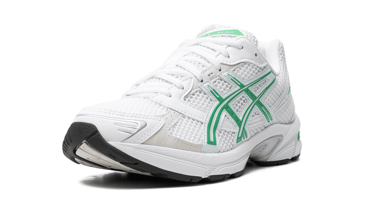 ASICS WOMENS GEL-1130 Womens "White Malachite Green" 1202A501 100 1202A501 100 from Stadium Goods