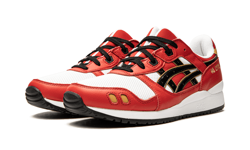 ASICS MENS Gel-Lyte 3 "Red Daruma" 1201A180 600 1201A180 600 from Stadium Goods