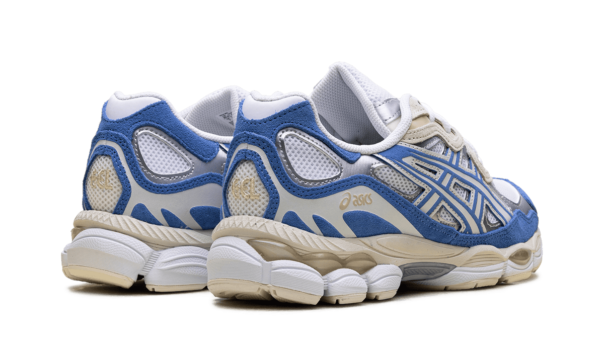 ASICS MENS Gel-NYC "White Blue Coast" 1203A383 116 1203A383 116 from Stadium Goods