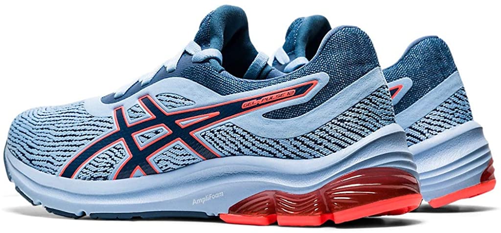 ASICS Women's Gel-Pulse 12 Mono-Sock Mesh Knit Running Shoes, Size 10 US ( Standard ), Grand Shark/Grand Shark