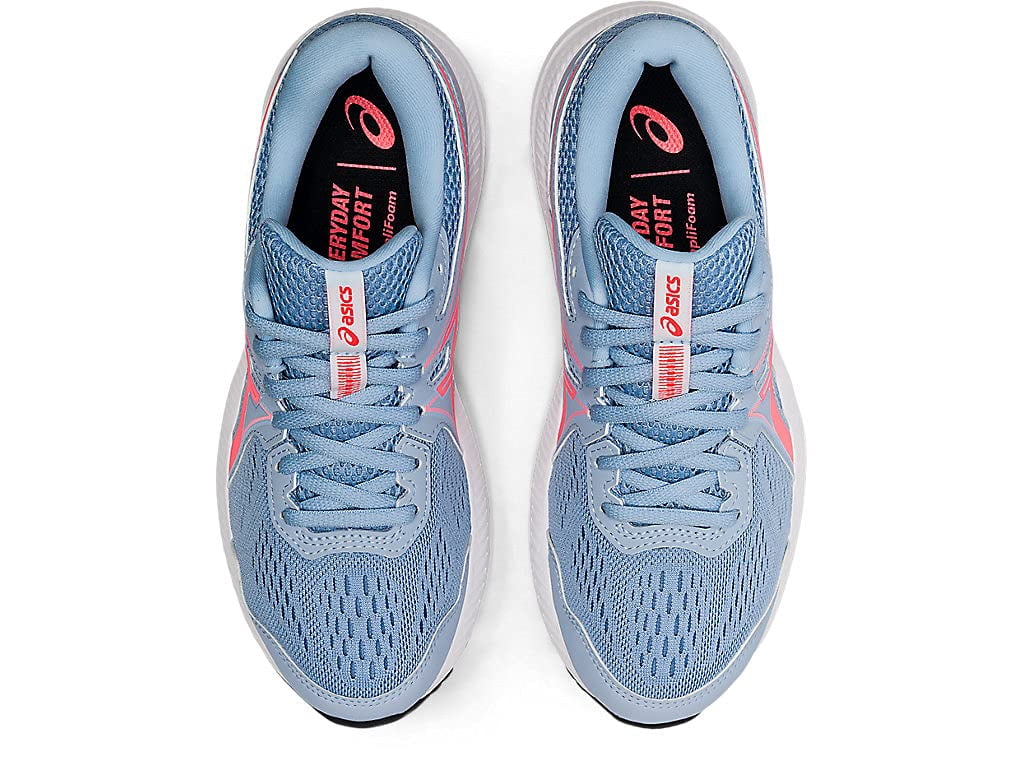 ASICS Women's Gel-Contend 7 Running shoes, 12 US ( Standard ) - Mist/Blazing Coral