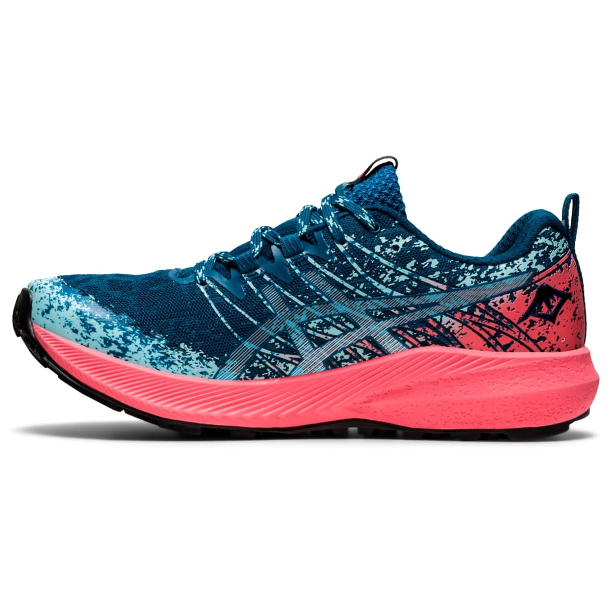 ASICS Women's Fuji Lite 2 Running Shoes, Size 10.5 US ( Standard ) , DEEP SEA Teal/Pure Silver