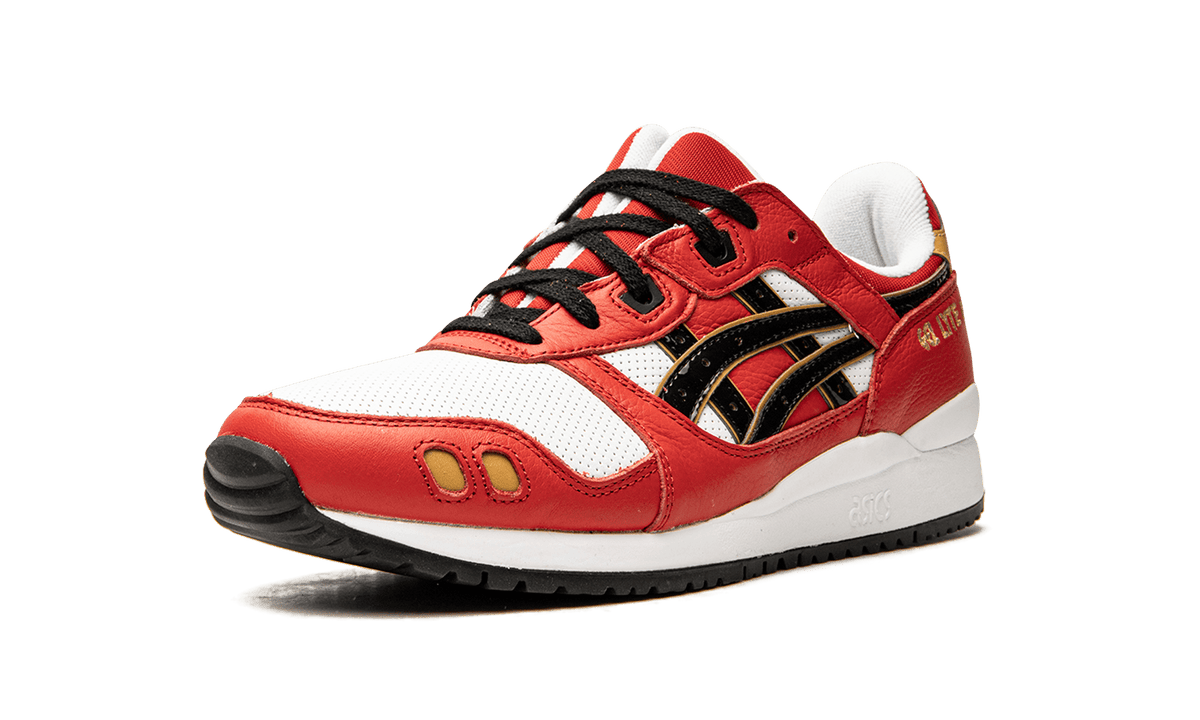 ASICS MENS Gel-Lyte 3 "Red Daruma" 1201A180 600 1201A180 600 from Stadium Goods