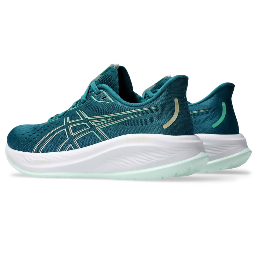 ASICS Women's Gel-Cumulus 26 Running Shoes, Rich Teal/Pale Mint, US 11 Medium