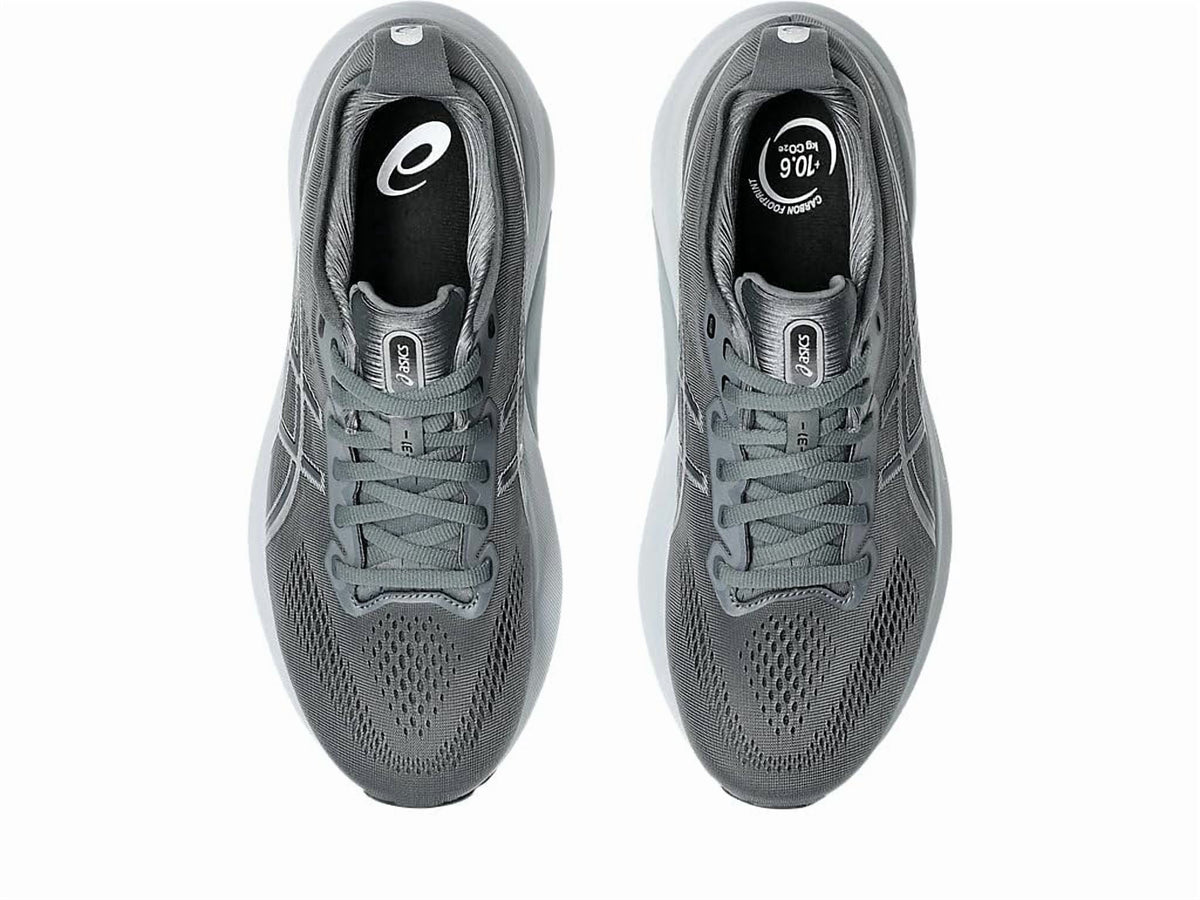 ASICS Men's GEL-Kayano 31 Running Shoes, Steel Grey/Piedmont Grey, US 8.5 D