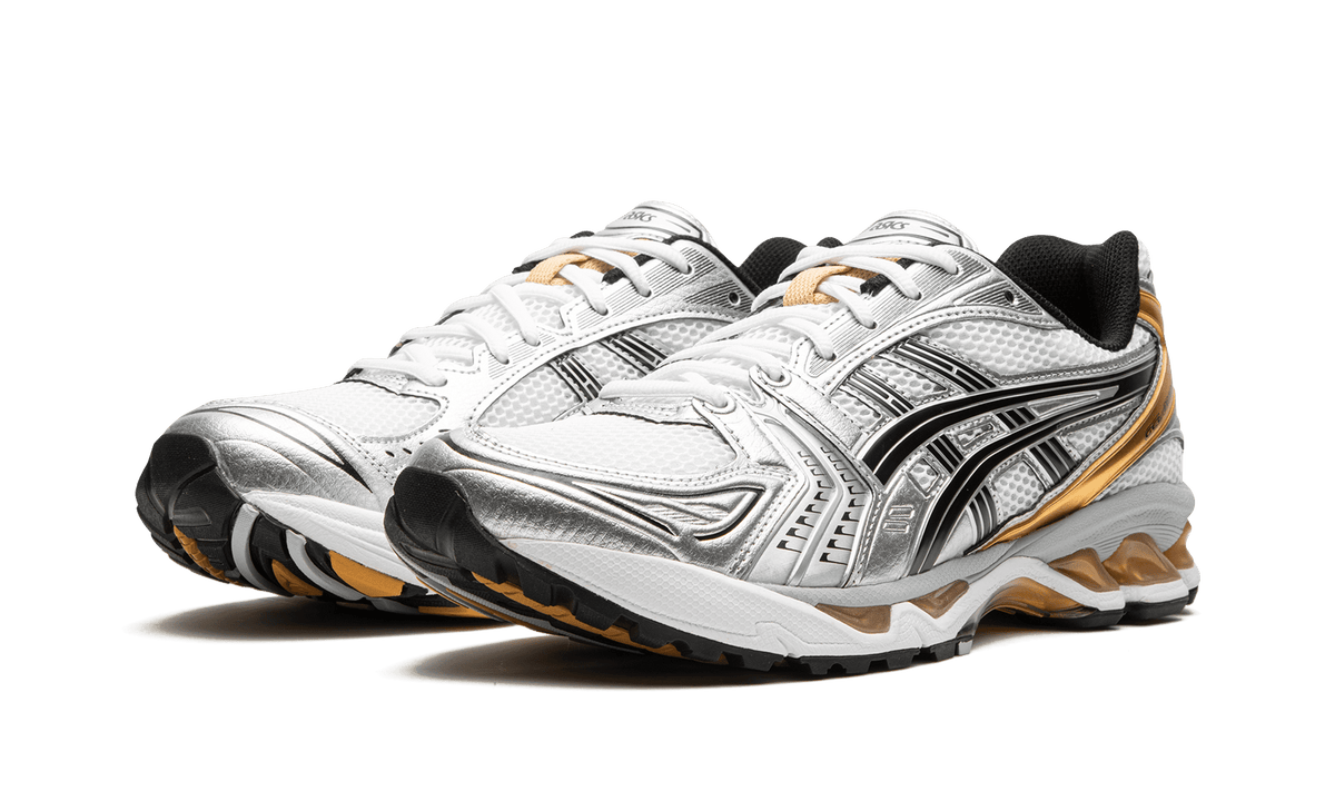 ASICS MENS Gel-Kayano 14 "White / Pure Gold" 1201A019 102 from Stadium Goods