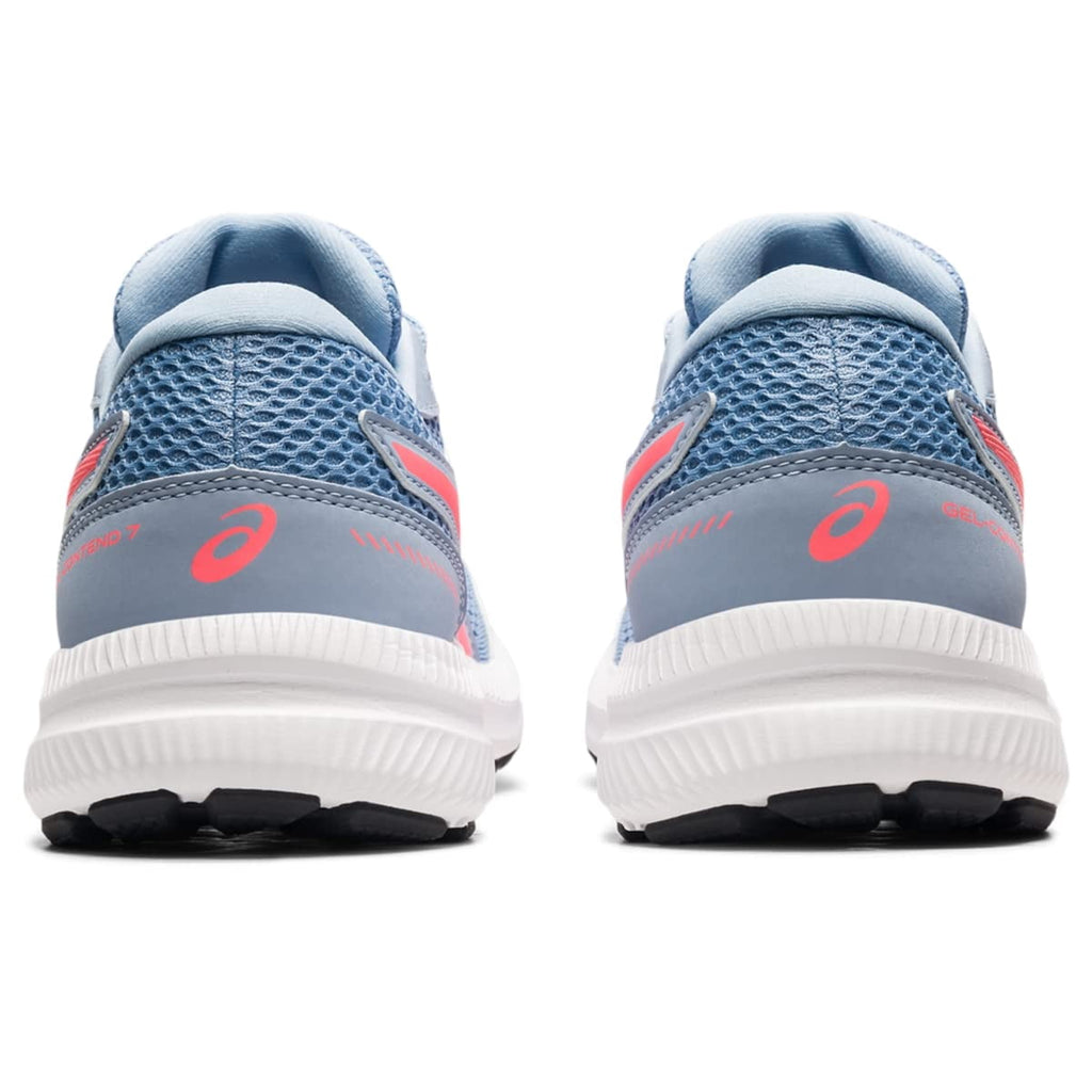 ASICS Women's Gel-Contend 7 Running shoes, 12 US ( Standard ) - Mist/Blazing Coral