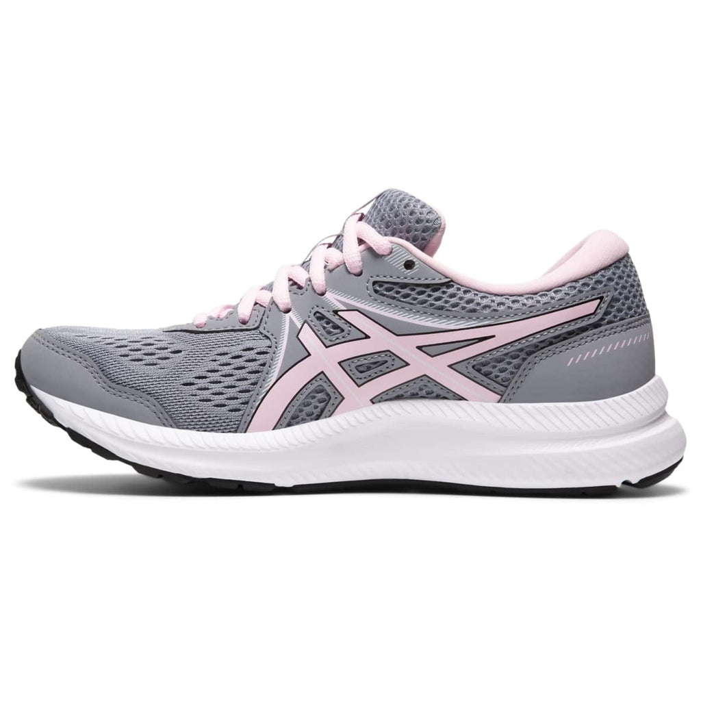 ASICS Women's Gel-Contend 7 Eeveryday shoes, 6 US ( Standard ) - Sheet Rock/Pink Salt