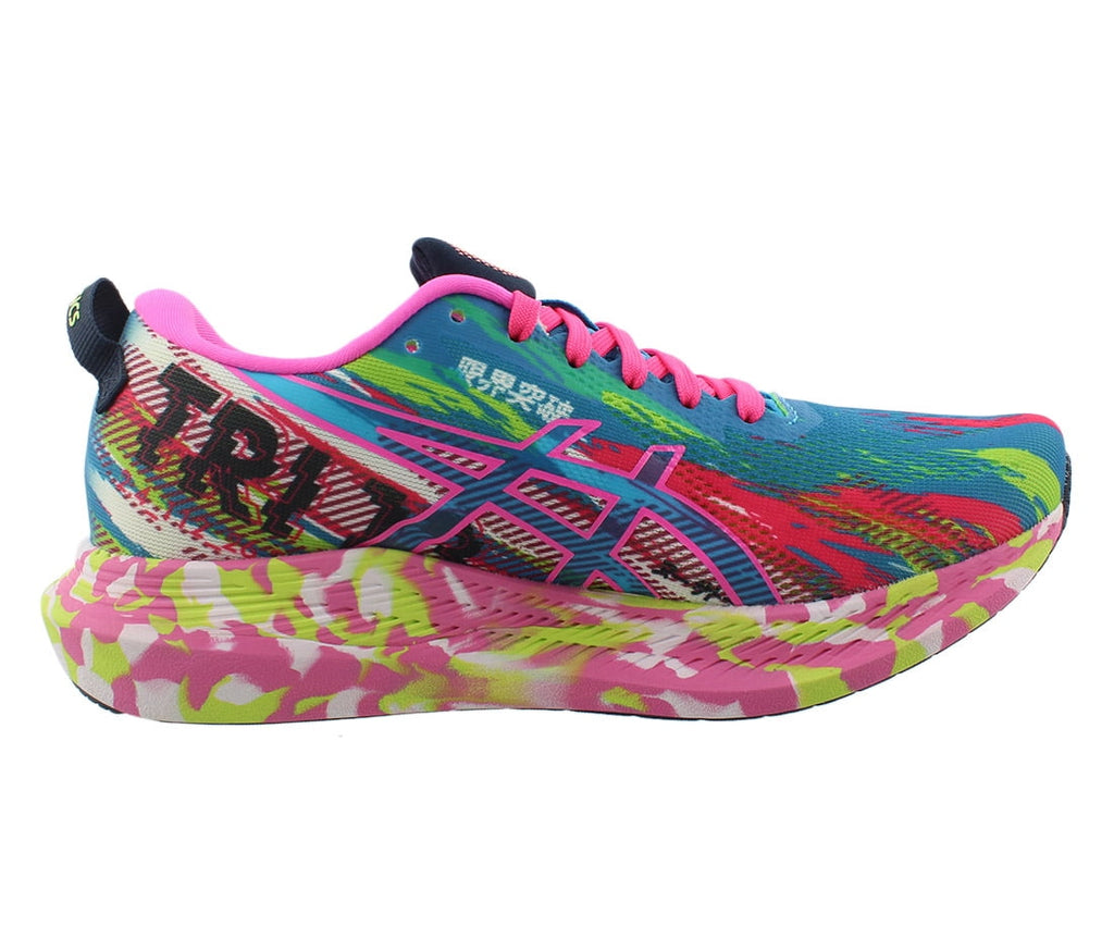 Asics Noosa Tri 13 Womens Shoes Size 5.5, Color: Digital Aqua/ Hot Pink
