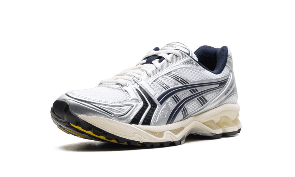 ASICS MENS GEL-Kayano 14 "JJJJound - White/Navy" 1203A961 100 1203A961 100 from Stadium Goods