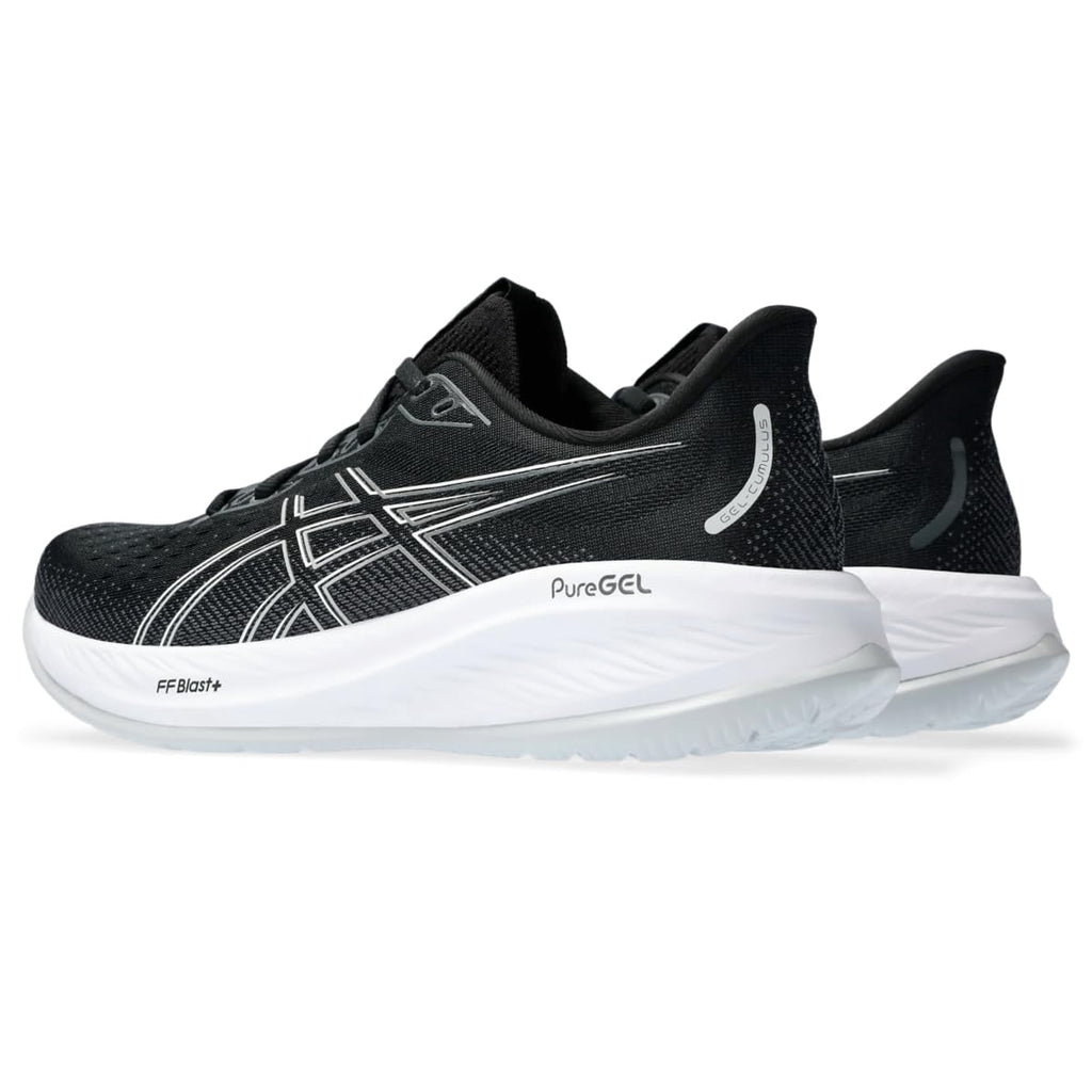 ASICS Women's Gel-Cumulus 26 Running Shoes, 7 US ( WIDE ), Black/Concrete