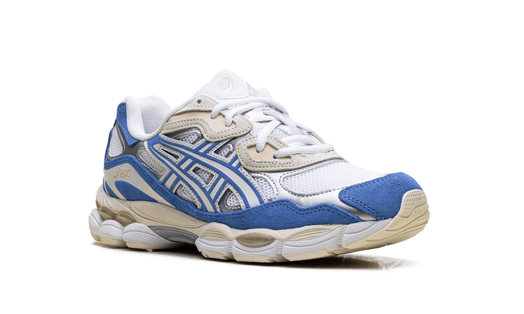 ASICS MENS Gel-NYC "White Blue Coast" 1203A383 116 1203A383 116 from Stadium Goods