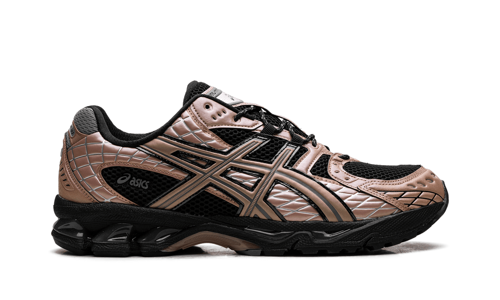 ASICS MENS Gel-Nimbus 10.1 "Black / Rose Gold" 1203A761 001 1203A761 001 from Stadium Goods