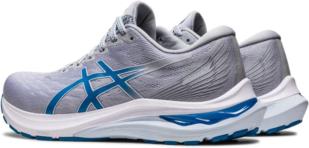 ASICS Women's GT-2000 11 Running Shoes, Piedmont Grey/Reborn Blue, 10 Wide