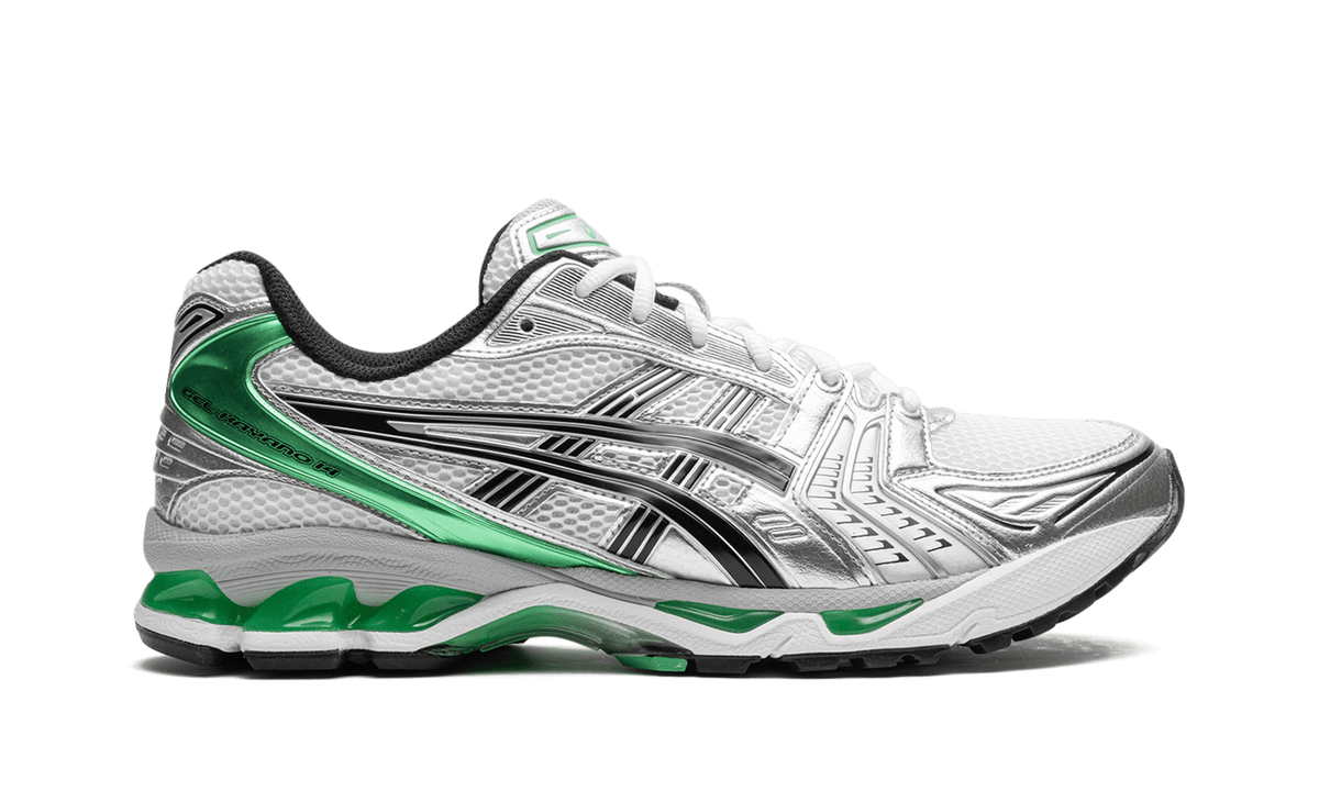 ASICS MENS GEL-Kayano 14 "White/Malachite Green" 1201A019 110 1201A019 110 from Stadium Goods