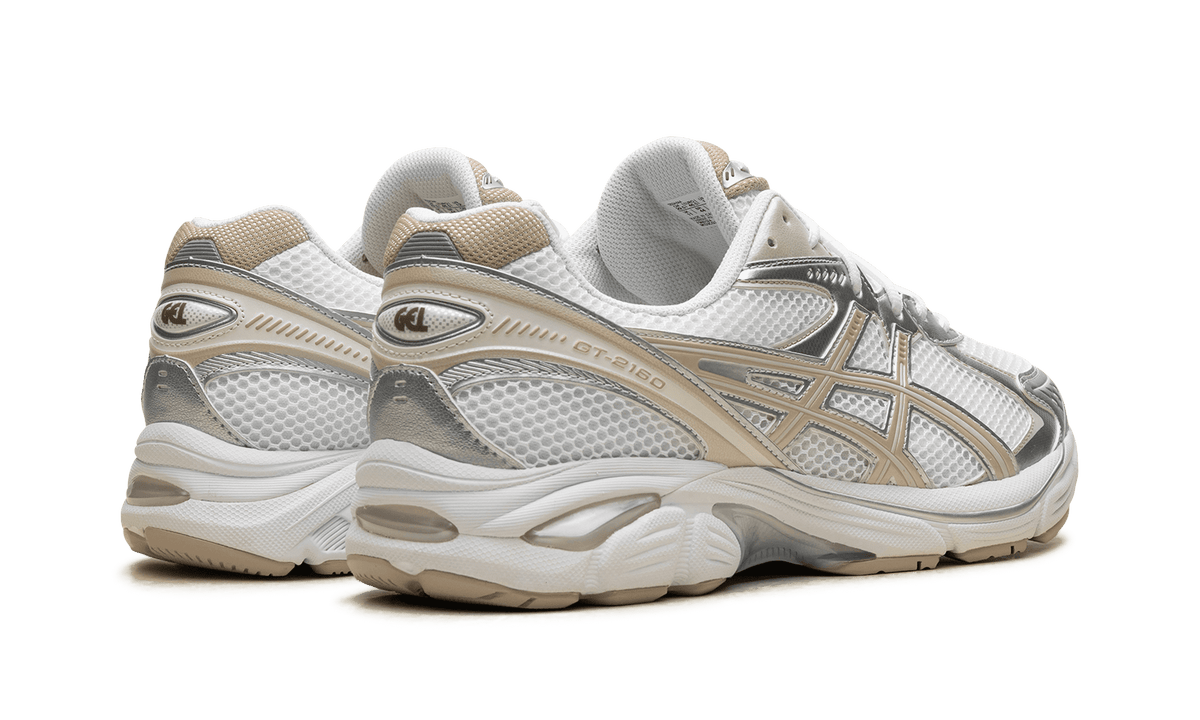 ASICS MENS GT 2160 "White / Putty" 1203A544 100 from Stadium Goods