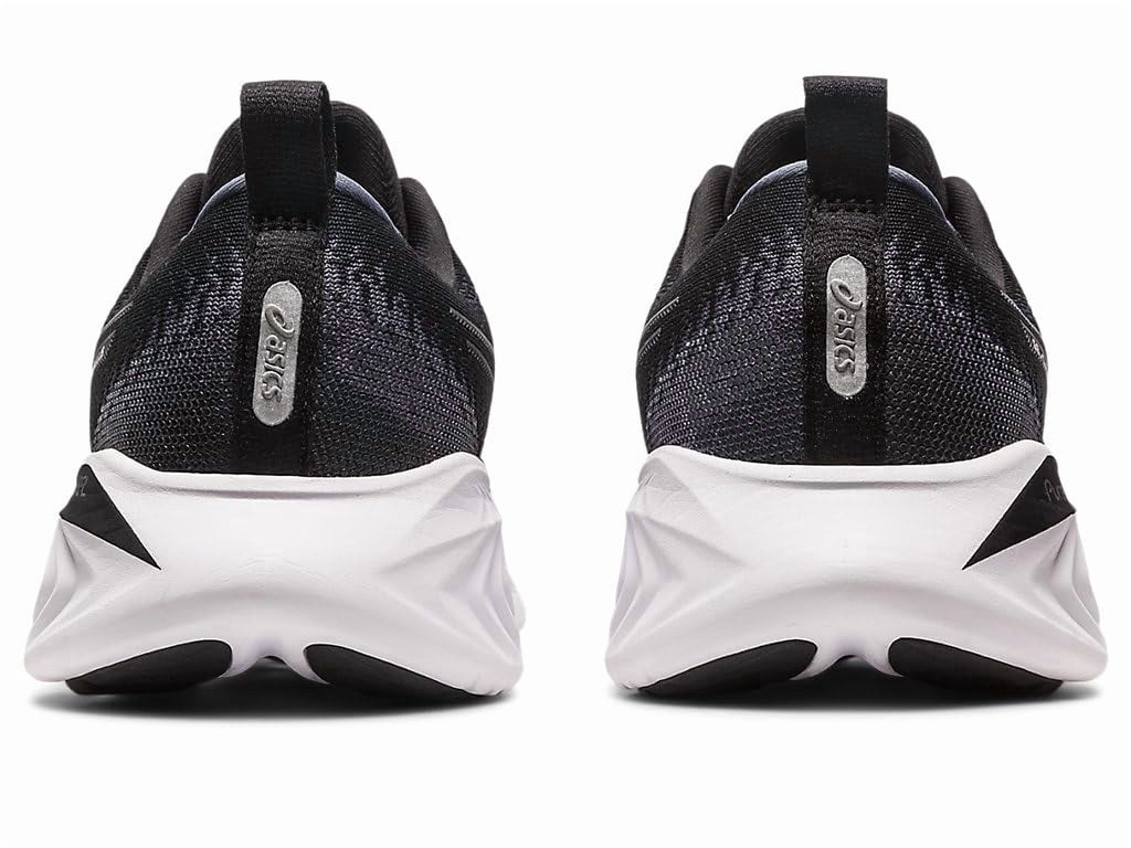 ASICS Women's Gel-Cumulus 25 Running Shoes, 10.5 US ( WIDE ), Black/White