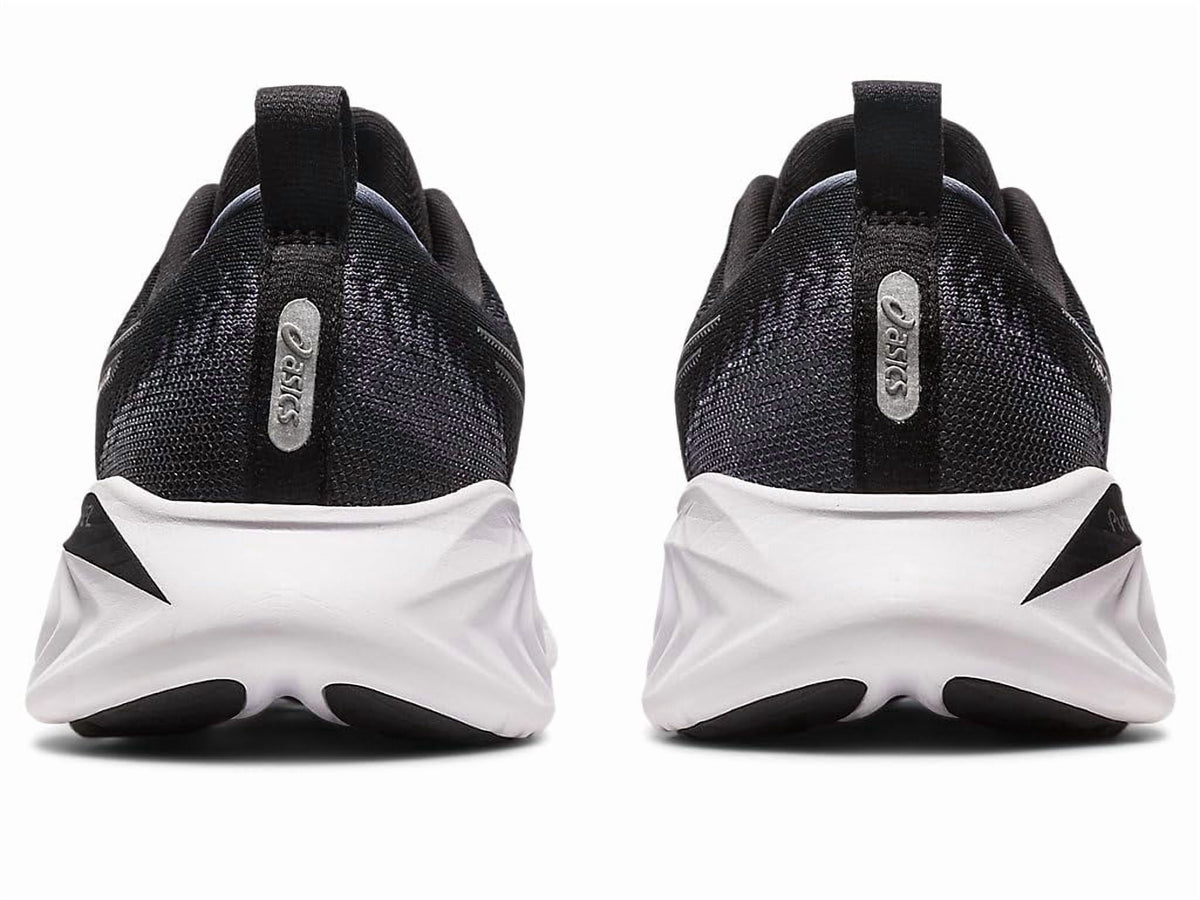 ASICS Women's Gel-Cumulus 25 Running Shoes, 10.5 US ( WIDE ), Black/White
