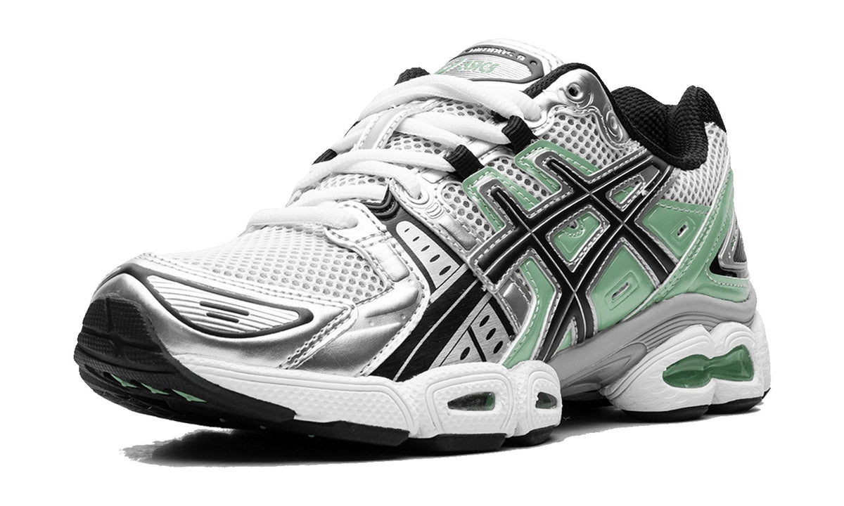 ASICS WOMENS GEL-NIMBUS 9 WMNS "White / Bamboo" 1202A278 109 from Stadium Goods
