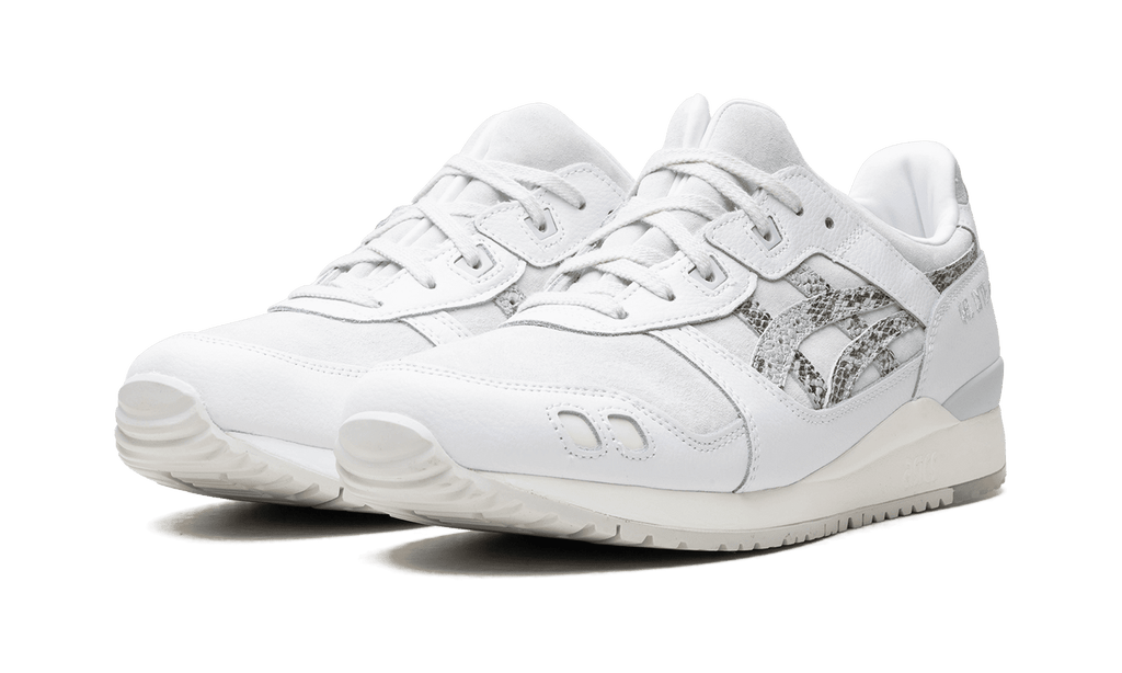 ASICS MENS Atmos x Gel Lyte 3 OG "White Python" 1201A807 100 from Stadium Goods