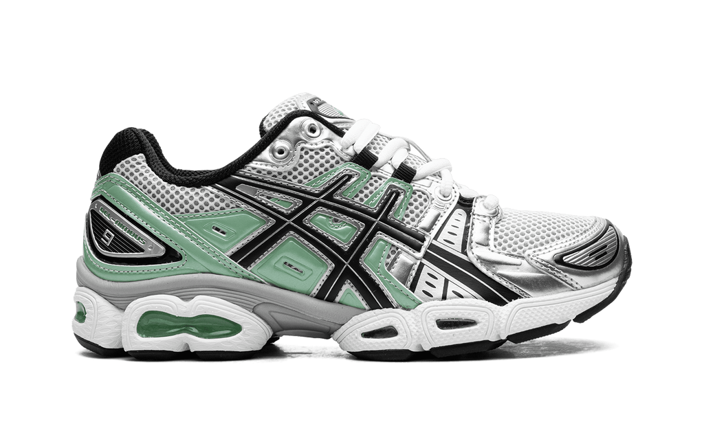 ASICS WOMENS GEL-NIMBUS 9 WMNS "White / Bamboo" 1202A278 109 from Stadium Goods