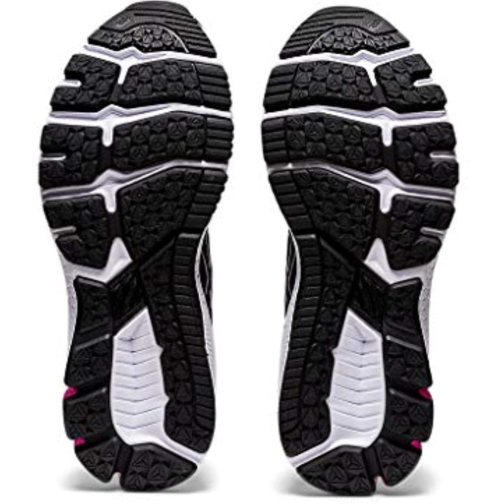 ASICS Women's GT-1000 9 Running Shoes, 6.5M, Black/Pure Silver