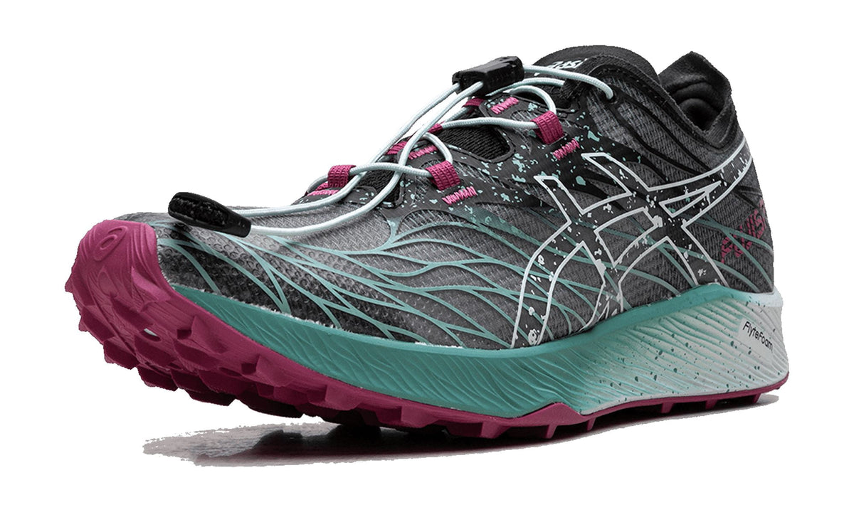 ASICS WOMENS FUJI SPEED Womens "BLACK SOOTHING SEA" 1012B176 001 1012B176 001 from Stadium Goods
