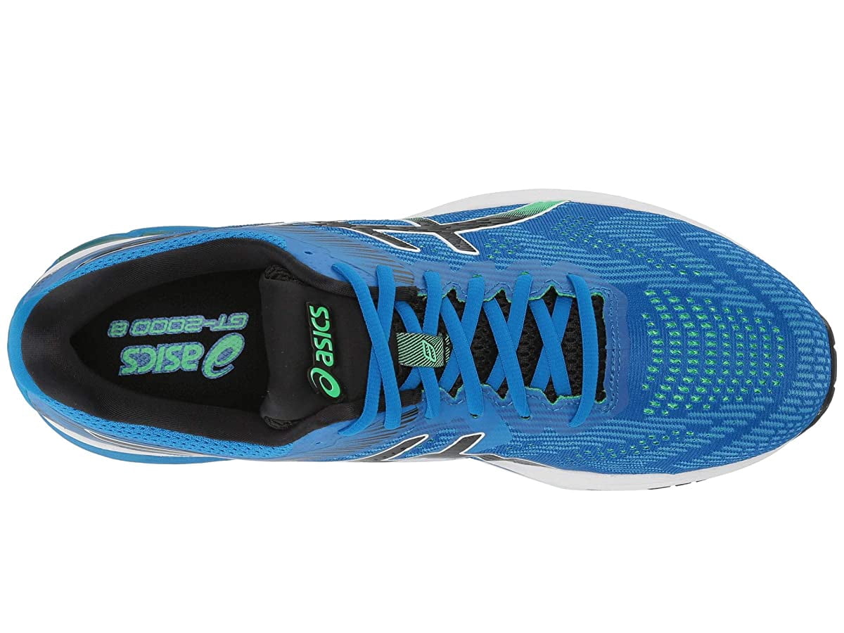 Men's Asics GT 2000 8 Running Shoe Electric Blue/Black