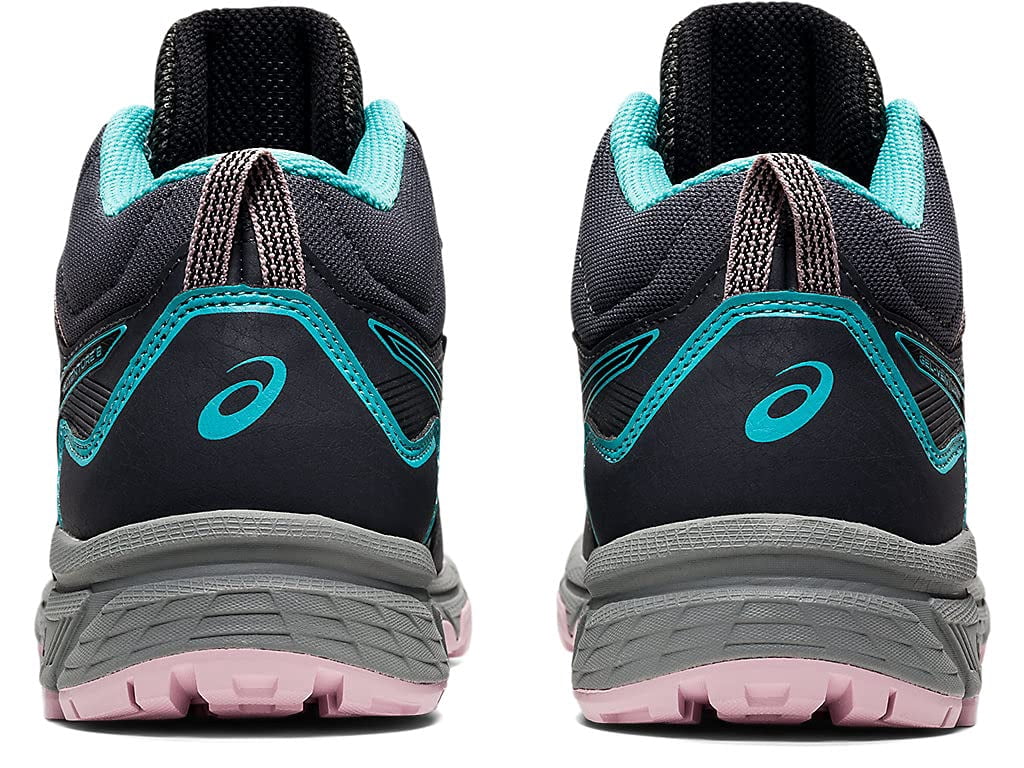ASICS Women's Gel-Venture 8 Mid Top Everyday Shoes, Size 8 US ( Standard ), Graphite Grey/ICE Mint - Water Resistant
