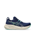 ASICS Women's Gel-Nimbus 26 Running Shoe, Blue Expanse/Aurora Green, US 11 Medium