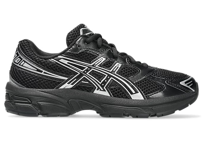 Big Kid's ASICS Gel-1130 Black/Pure Silver (1204A169-001) - 4