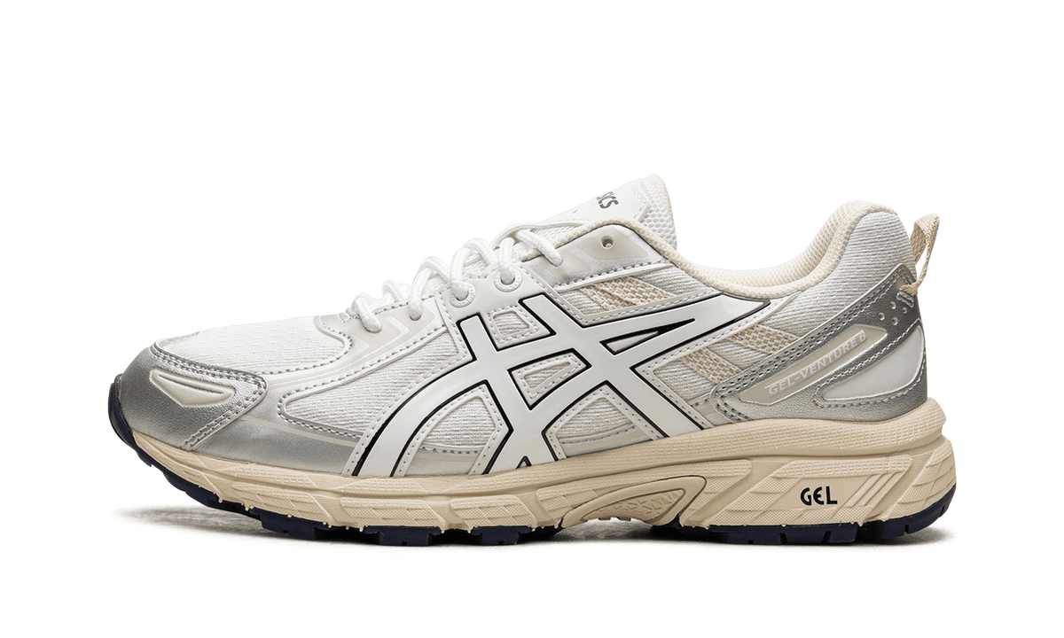 ASICS MENS GEL-VENTURE 6 "White / Silver" 1203A407 100 1203A407 100 from Stadium Goods