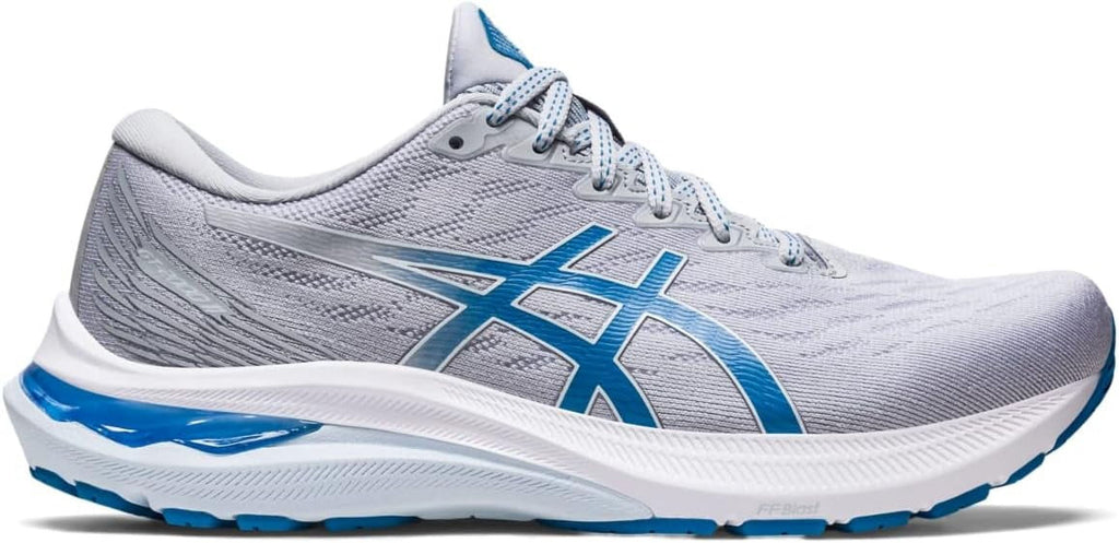ASICS Women's GT-2000 11 Running Shoes, Piedmont Grey/Reborn Blue, 10 Wide