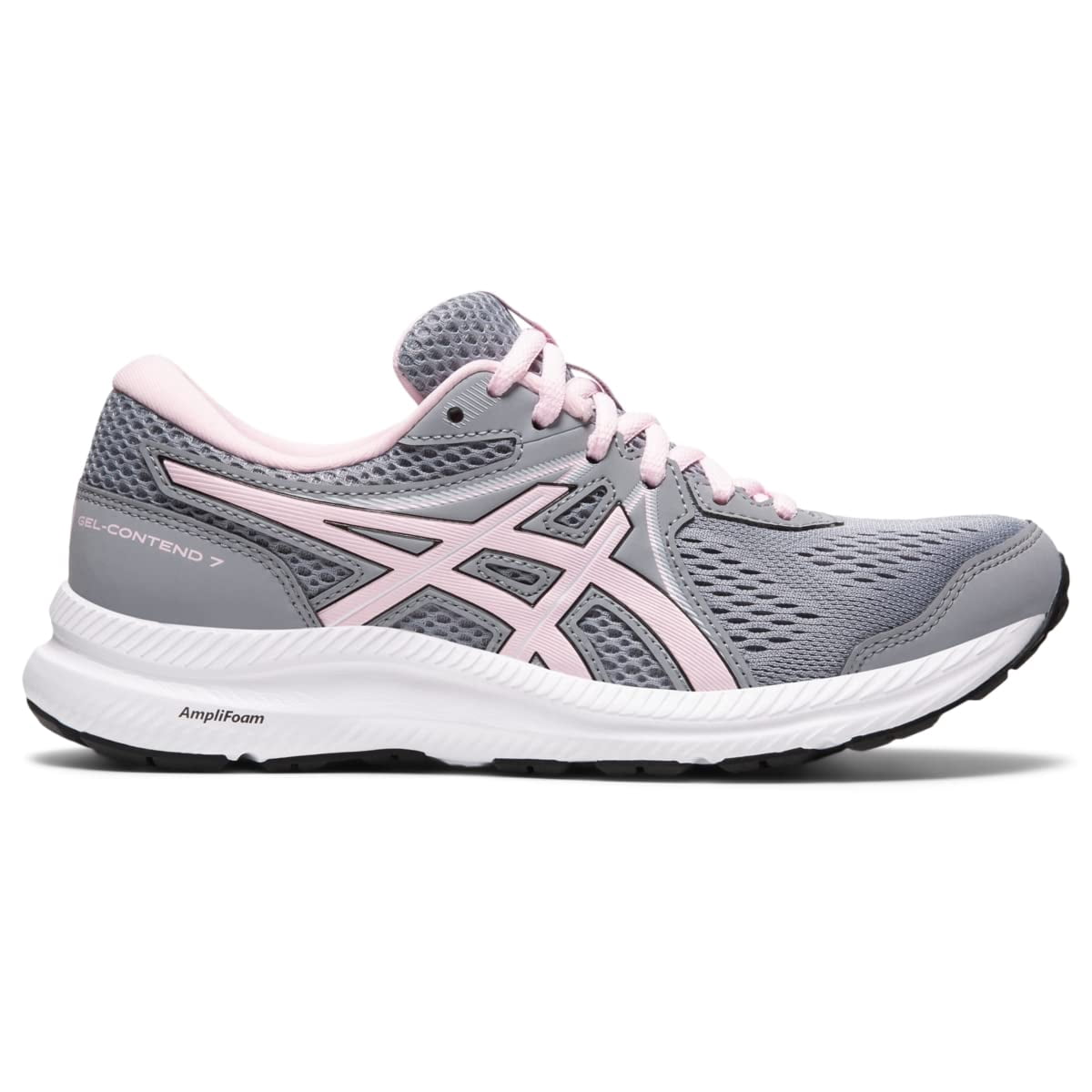 ASICS Women's Gel-Contend 7 Eeveryday shoes, 6 US ( Standard ) - Sheet Rock/Pink Salt