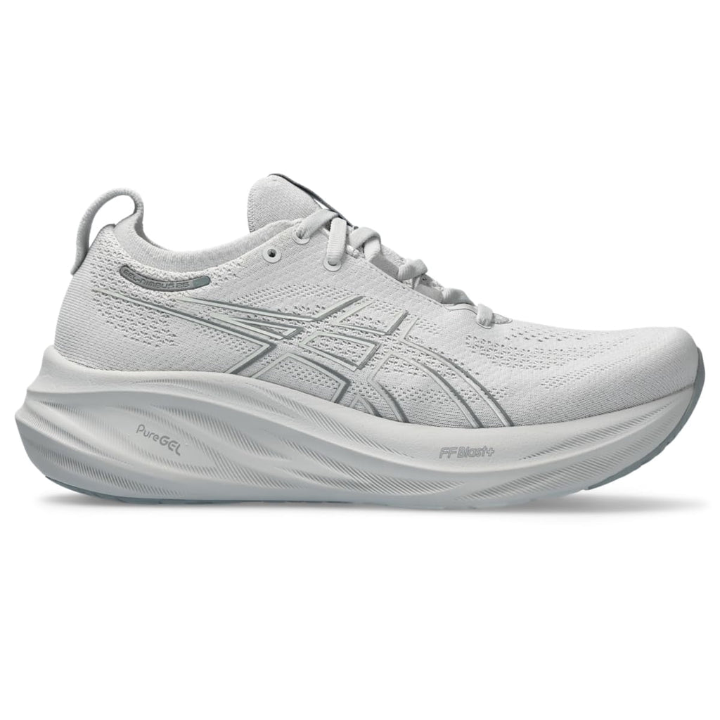 ASICS Women's Gel-Nimbus 26 Running Shoes, Size 6 US ( Standard ) , Concrete/Pure Silver