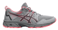 ASICS Women's Gel-Venture 8 Trail Shoes, Size 11 US ( Standard ), Piedmont Grey/Blazing Coral- Water Resistant