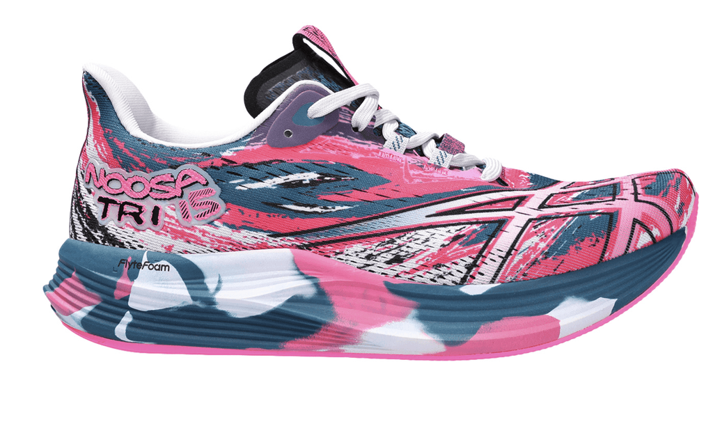 ASICS Women's Noosa TRI 15 Running Shoes, Size 5 US ( Standard ), RESTFUL Teal/HOT Pink