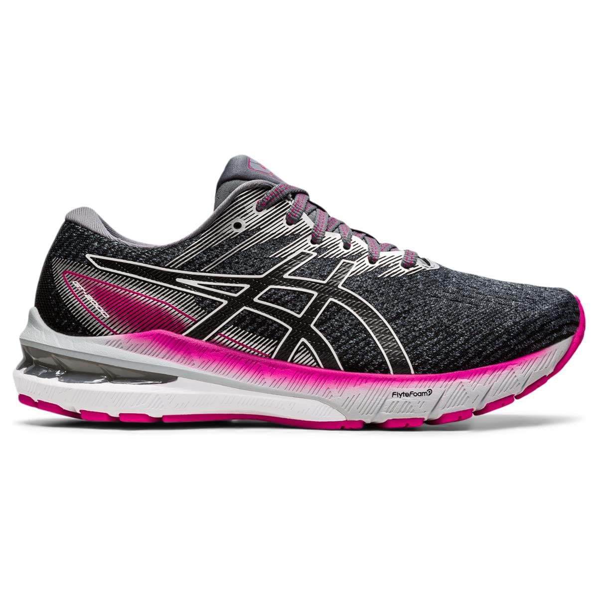 ASICS Women's GT-2000 10 Running Shoes , Size 12.5 US ( WIDE ), Sheet Rock/Pink Rave