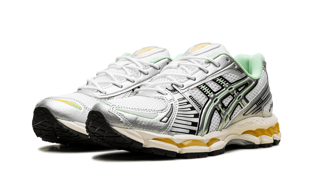 ASICS MENS Gel-Kayano 12.1 "Silver Green Orange" 1203A827 100 1203A827 100 from Stadium Goods
