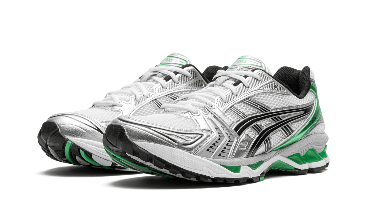 ASICS MENS GEL-Kayano 14 "White/Malachite Green" 1201A019 110 1201A019 110 from Stadium Goods